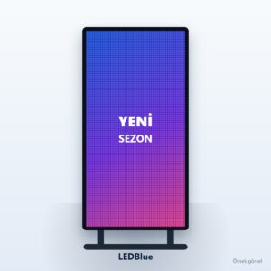 LEDBlue P2.5 Dijital Poster LED Ekran 64×192 cm
