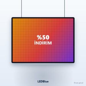 LEDBlue Yüksek Parlaklık Vitrin LED Ekran 96×96 cm